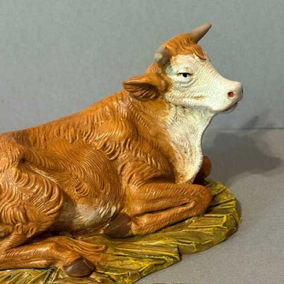 Roman Fontanini Animal Italy Figurine Nativity Christmas Simonelli Cow Bull Vtg - Picture 3 of 5